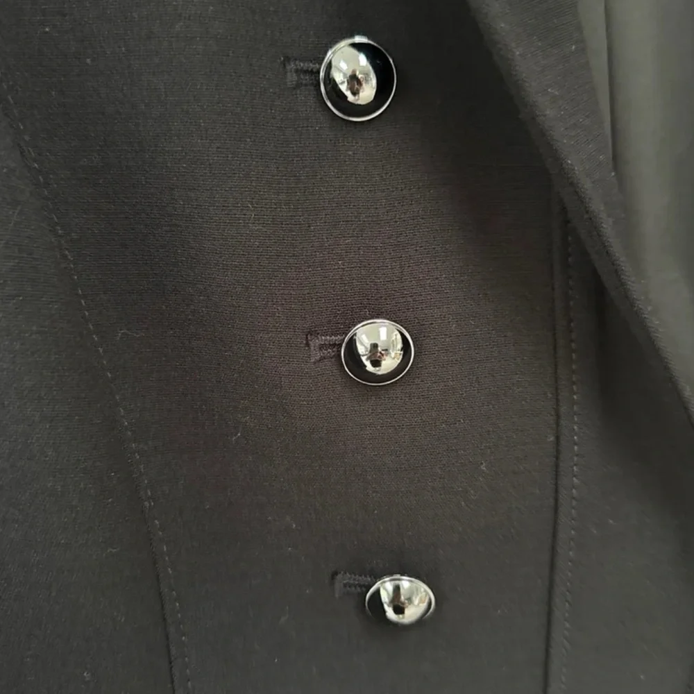 Women's Black Blazer Jacket - Picture 2 of 4